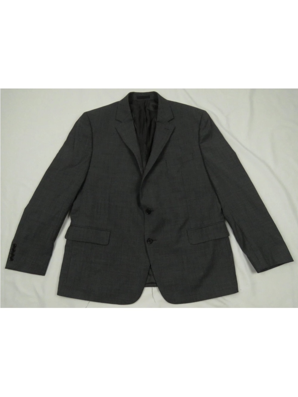 Lauren Ralph Lauren Wool Blend Stretch Black Label Blazer Sport Coat Jacket 48 R
